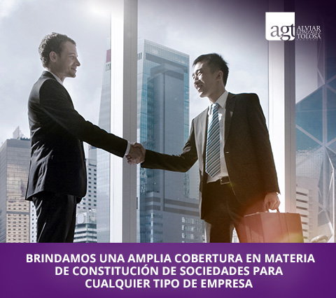 Saludo de Mano entre Abogados de Constitucin de Sociedades