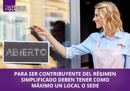 los Contribuyentes del Régimen Simplificado no Pueden Ser Usuarios Aduaneros Comerciante De Régimen Simplificado con su Establecimiento