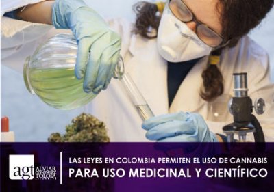Mujer Haciendo Experimentos Científicos con el Cannabis en Colombia