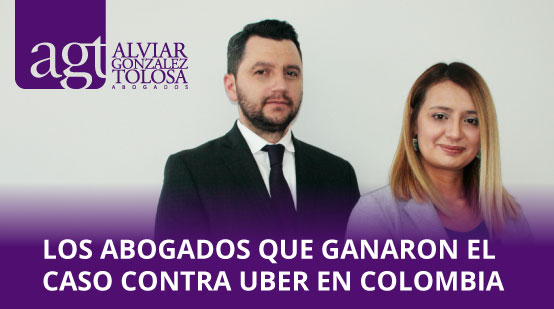 Abogados Contra UBER Colombia, El Dr. Nicols Alviar y la Dra. Mara Fernanda Tolosa