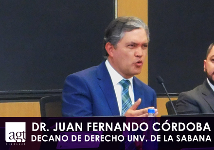 Juan Fernando Crdoba Marentes Decano de Derecho y Ciencias Polticas de la Universidad de la Sabana