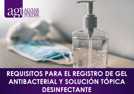 Requisitos Para el Registro INVIMA de Gel Antibacterial y Solución Tópica Desinfectante: Productos Antibacteriales y Tapabocas