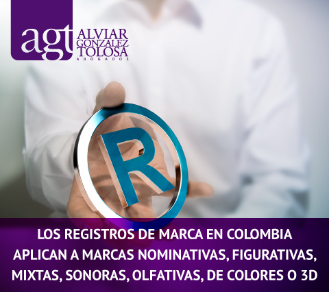 Los Registros de Marca en Colombia aplican a diferentes tipos de marcas