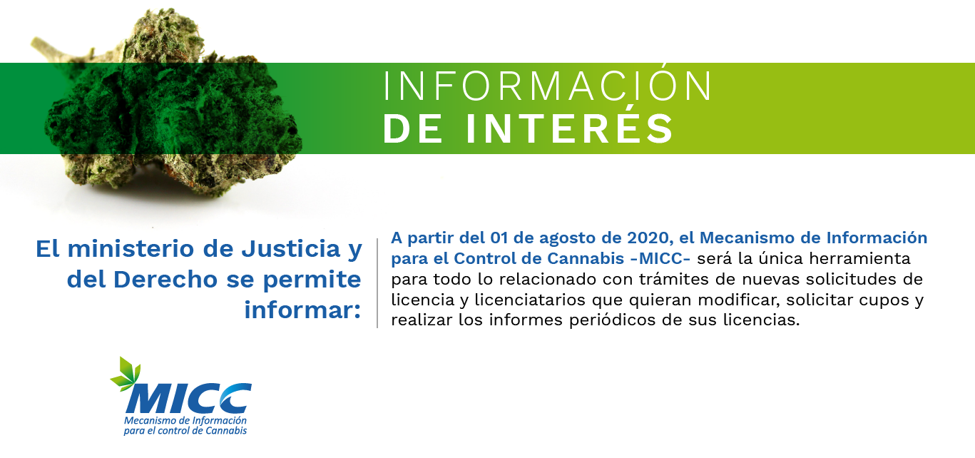 Mecanismo de Informacin Para el Control de Cannabis (MICC)