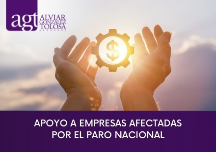 Apoyo a empresas afectadas por el paro nacional