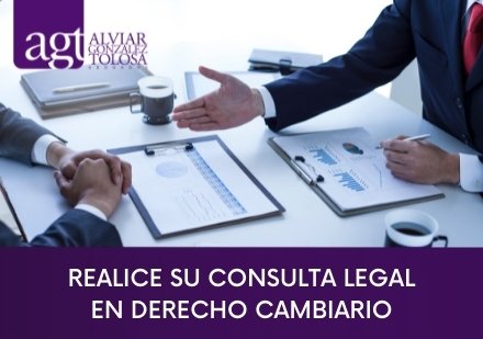 Asesora con abogados en derecho cambiario