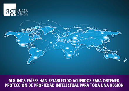 Interconexin de pases en mapa mundial